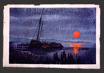 Joshua Rome, japanese woodblock prints